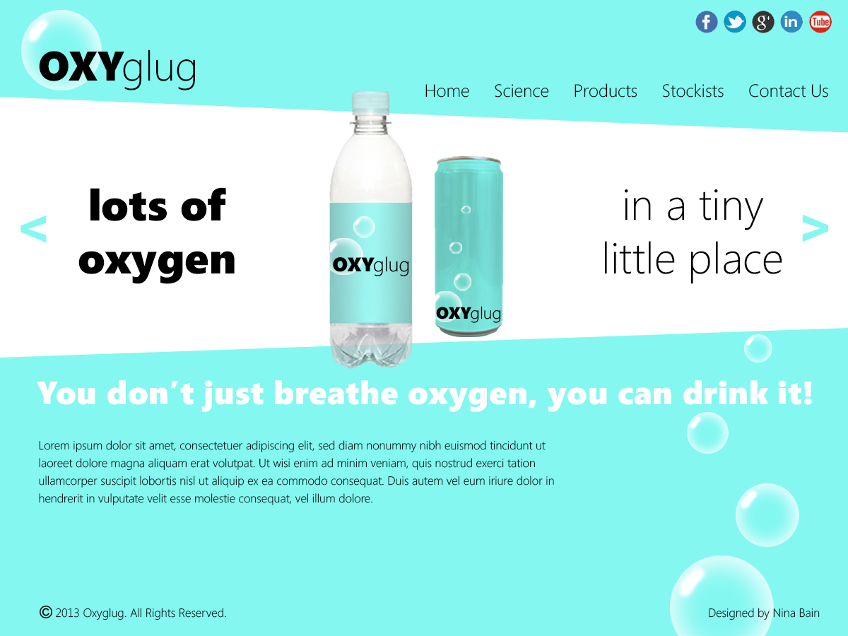 Wordpress Design by Nina Bain for LeanVenture | Design #1686659