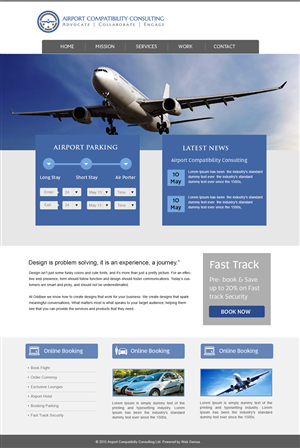 Wordpress Design by webxvision for Aviation Compatibility Consulting | Design: #6122130