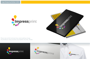 Impressprint or Impressprint.eu | Logo-Design von Anhlee