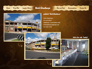 Web Design by Petar Yordanov for Hotel Stanthorpe | Design: #1743704