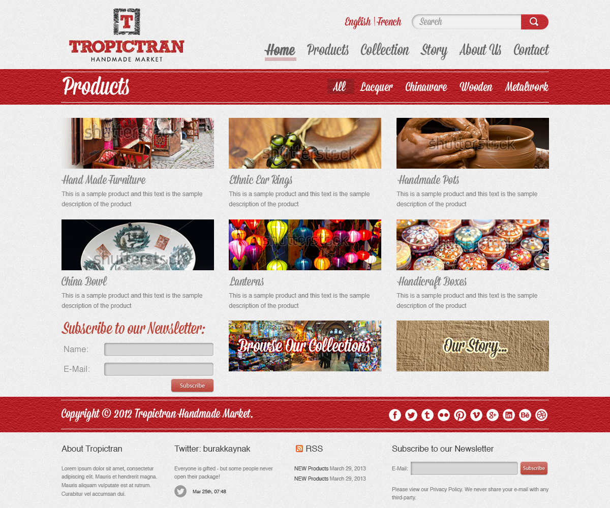 Web Design by anshul1516 for TAKA | Design #1622836