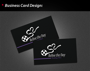 Relive The Day logo | Visitenkarten-Design von wolfgfxdesign