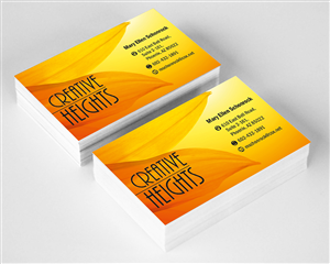 Business Card Design by ALSADESIGN for Creative Heights LLC | Design: #6043247