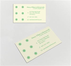 Visitenkarten-Design von pocahontas für Creative Heights LLC | Design: #6072319