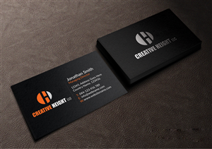 Business Card Design by Creations Box 2015 for Creative Heights LLC | Design: #6059219