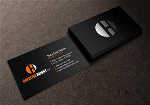 Business Card Design by Creations Box 2015 for Creative Heights LLC | Design: #6059227
