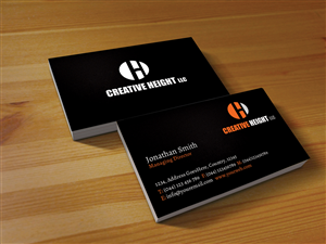 Business Card Design by Creations Box 2015 for Creative Heights LLC | Design: #6059229