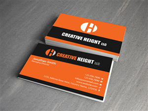 Business Card Design by Creations Box 2015 for Creative Heights LLC | Design: #6059250