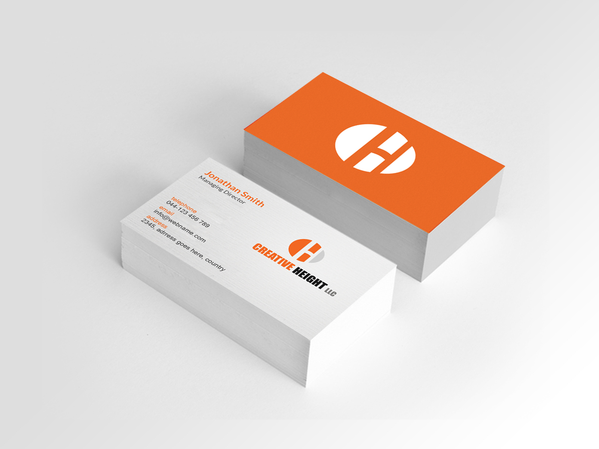 Business Card Design by Creations Box 2015 for Creative Heights LLC | Design #6059254