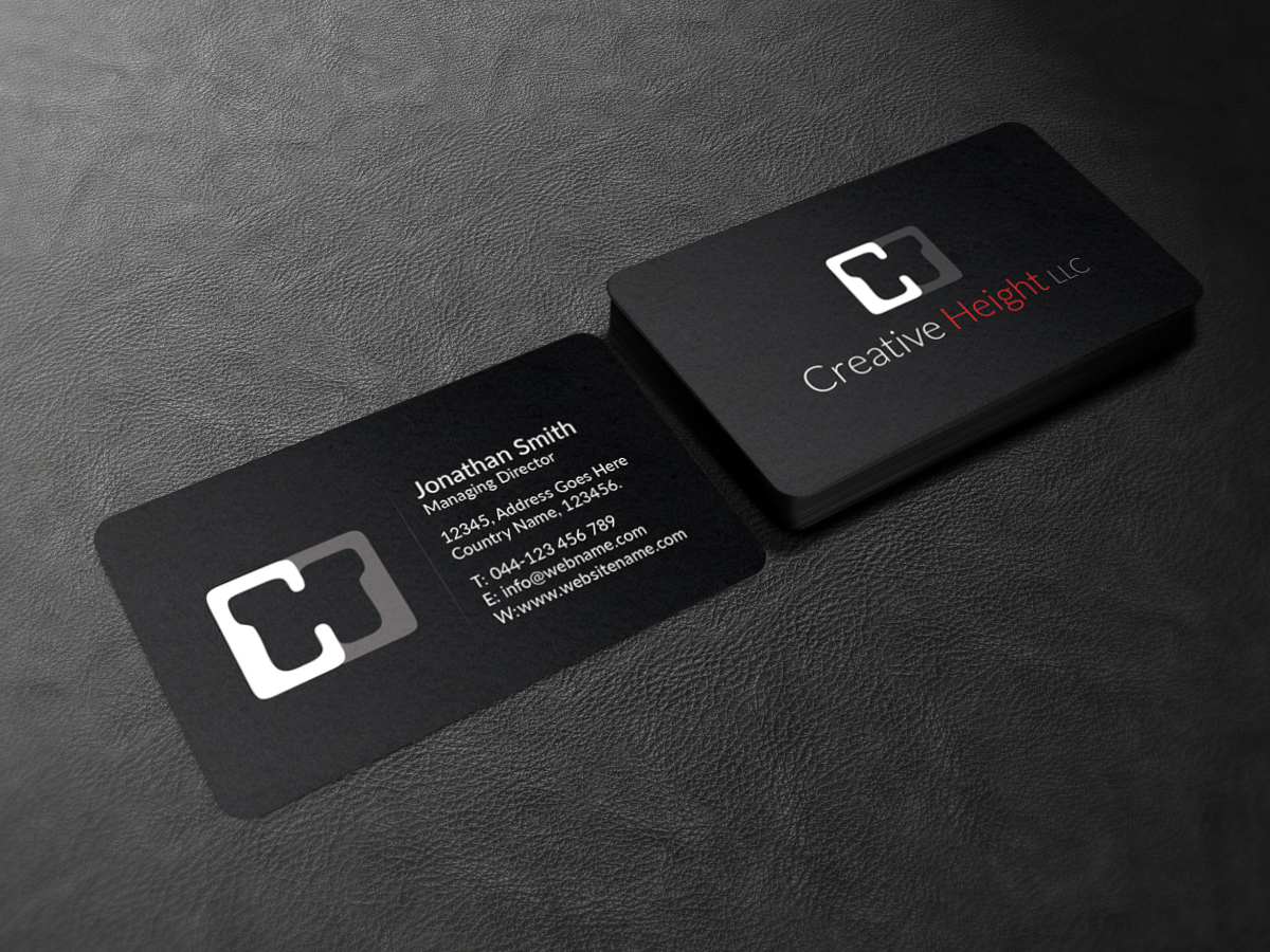 Business Card Design by Creations Box 2015 for Creative Heights LLC | Design #6059260