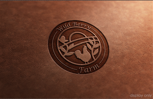 Wild Berry Farm  | Design de Logo par J. Brandt Studio