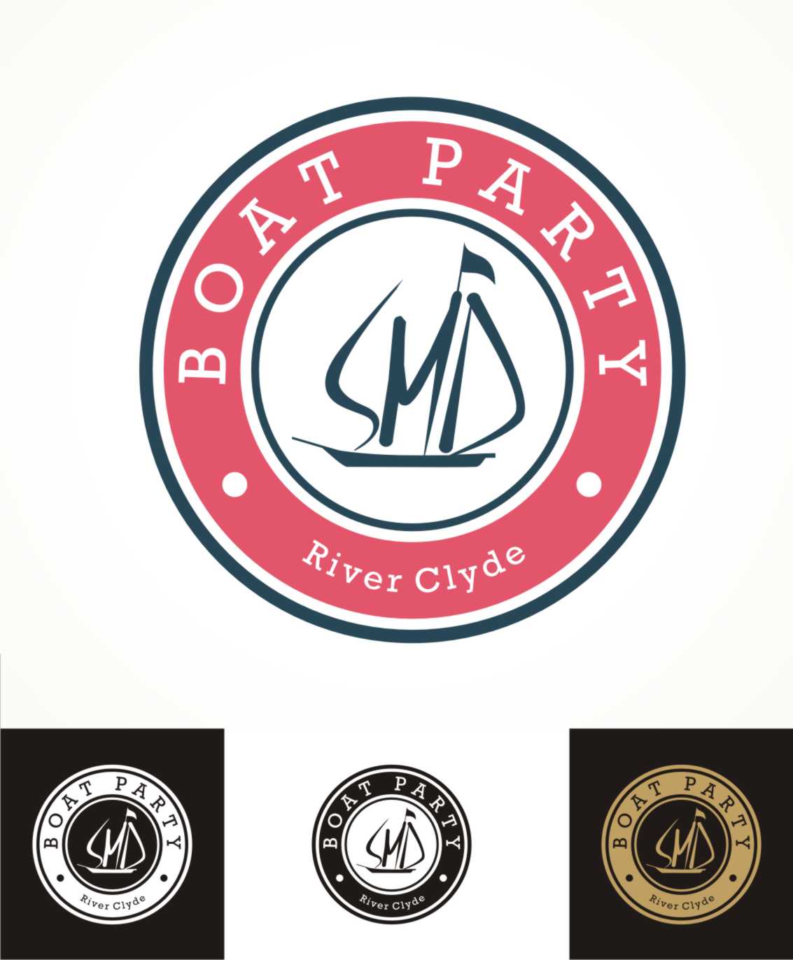 Logo Design by joshgraph for SMD Boat Party | Design #6061329