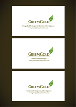 Logo Design by mbgraphics for GreenGold Construction Limited | Design: #9242