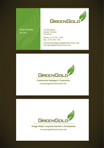 Logo Design by mbgraphics for GreenGold Construction Limited | Design: #9246