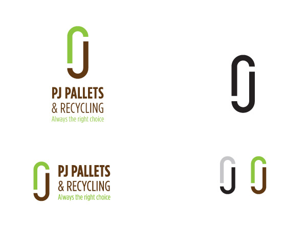 Logo Design by one44 Design Studio for PJ Pallets & Recycling | Design #1652822