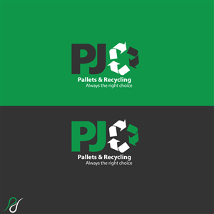 Diseño de Logo por Phenex Designs para PJ Pallets & Recycling | Diseño: #1682282