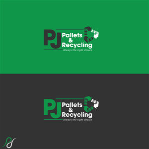 Diseño de Logo por Phenex Designs para PJ Pallets & Recycling | Diseño: #1683391