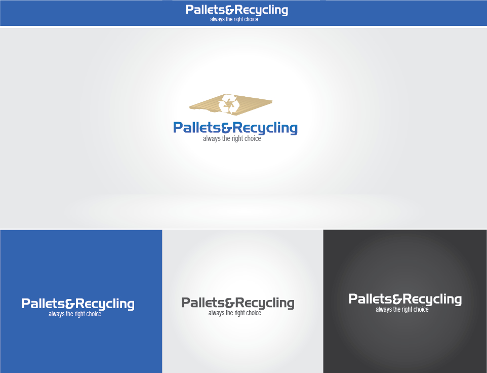 Diseño de Logo por Super Arts para PJ Pallets & Recycling | Diseño #1643072