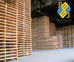 Diseño de Logo por WholeBranding® para PJ Pallets & Recycling | Diseño: #1633708