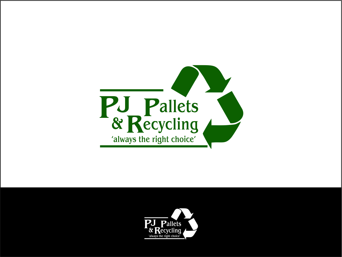 Diseño de Logo por onamel para PJ Pallets & Recycling | Diseño #1695668