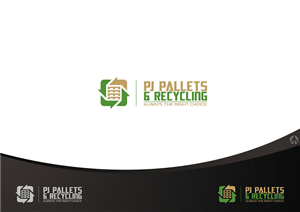 Diseño de Logo por MBARO para PJ Pallets & Recycling | Diseño: #1669024