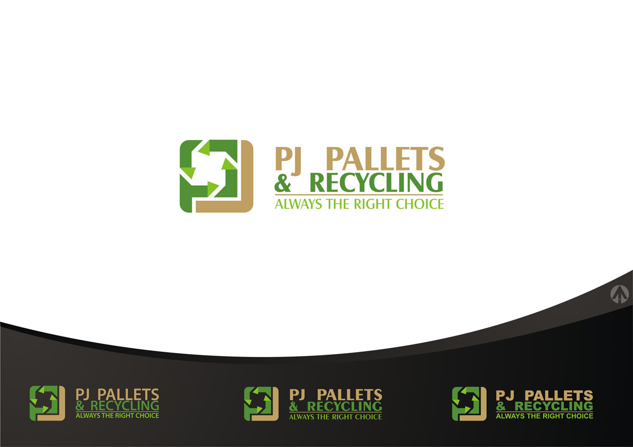Diseño de Logo por MBARO para PJ Pallets & Recycling | Diseño #1675503