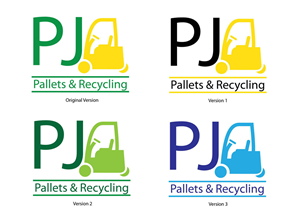 Diseño de Logo por Catchlight para PJ Pallets & Recycling | Diseño: #1668246