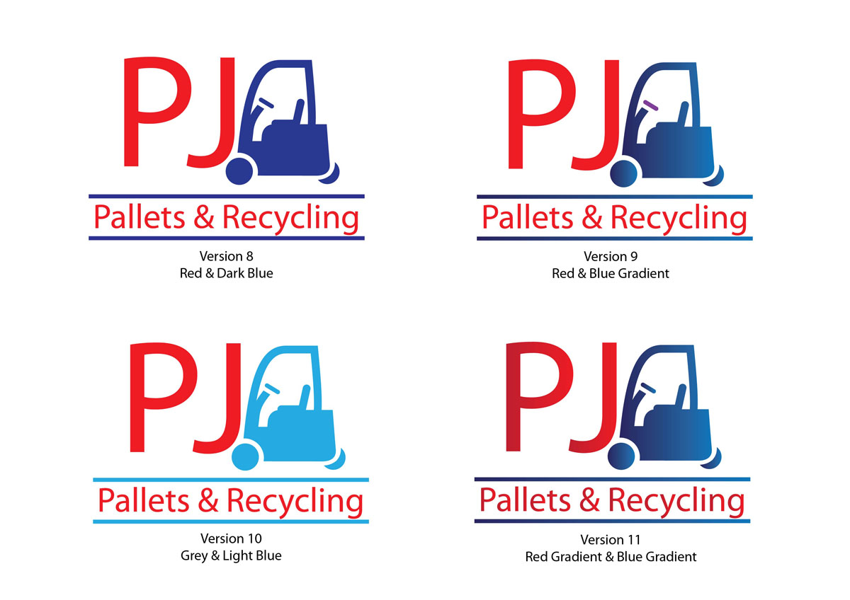 Logo Design by Catchlight for PJ Pallets & Recycling | Design #1688177