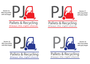 Diseño de Logo por Catchlight para PJ Pallets & Recycling | Diseño: #1699883