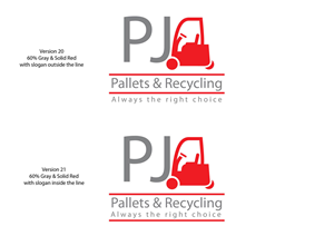 Diseño de Logo por Catchlight para PJ Pallets & Recycling | Diseño: #1707761