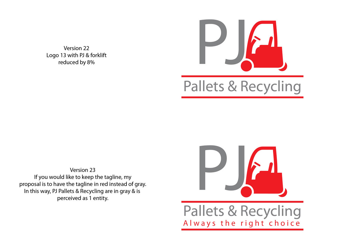 Diseño de Logo por Catchlight para PJ Pallets & Recycling | Diseño #1711535