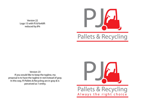 Diseño de Logo por Catchlight para PJ Pallets & Recycling | Diseño: #1711535