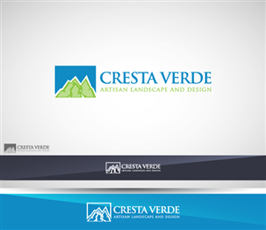 Logo Design by vhey for Cresta VerDE Artisan Landscape and Design Services | Design: #6092159