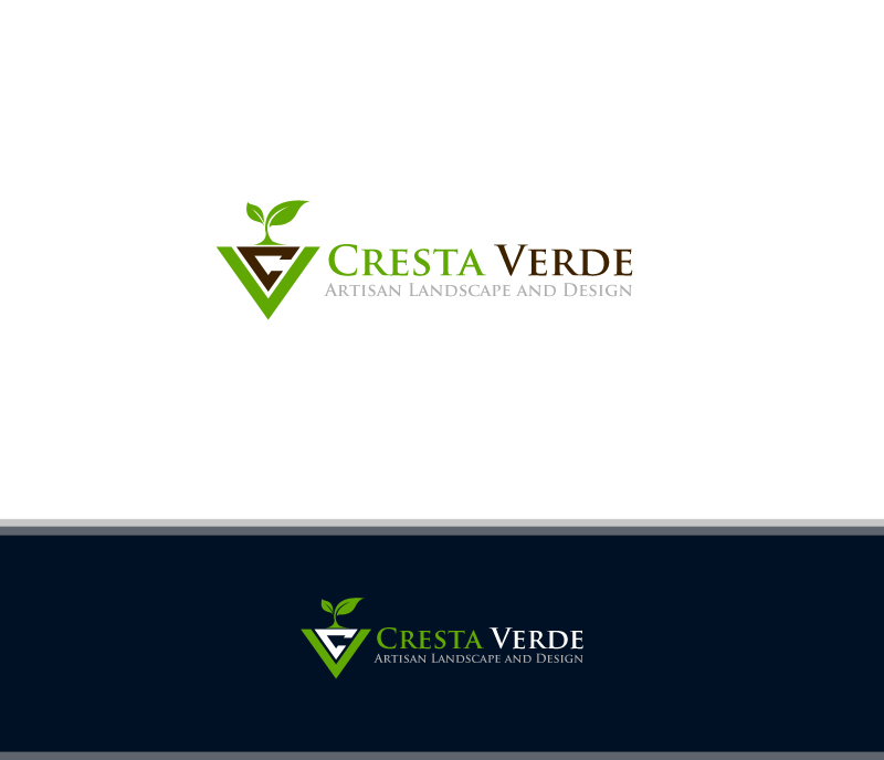 Logo-Design von BehindSymbols für Cresta VerDE Artisan Landscape and Design Services | Design #6108586