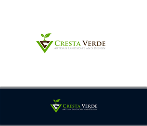Logo Design by BehindSymbols for Cresta VerDE Artisan Landscape and Design Services | Design: #6108586