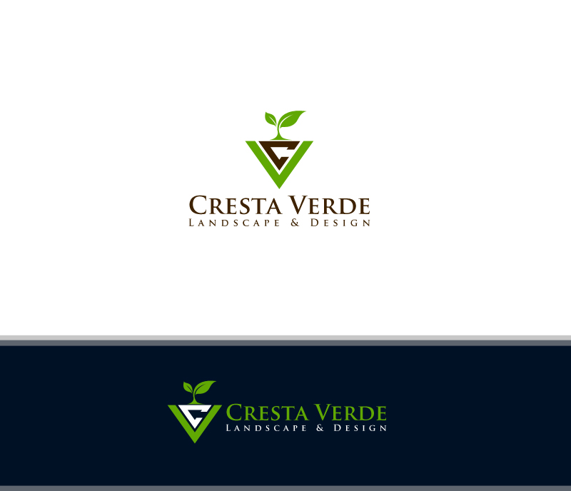Diseño de Logo por BehindSymbols para Cresta VerDE Artisan Landscape and Design Services | Diseño #6141188