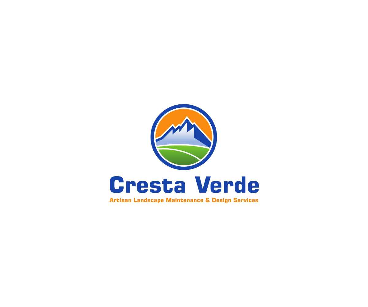 Diseño de Logo por sam tahib para Cresta VerDE Artisan Landscape and Design Services | Diseño #6110554