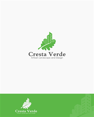 Logo Design by ProOne for Cresta VerDE Artisan Landscape and Design Services | Design: #6042989