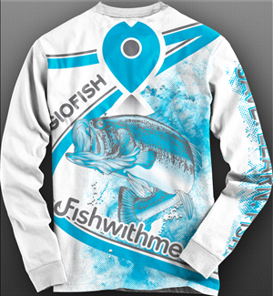 T-shirt Design by BABLEO for Fishwithme.net  | Design: #6173184