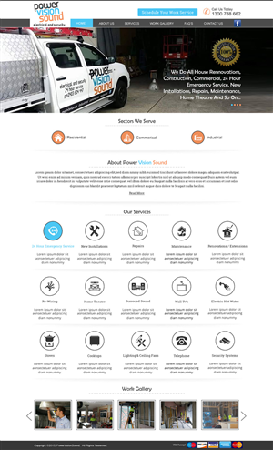 Web Design by harmi_199 for this project | Design: #6059784