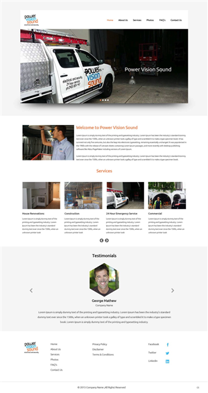 Diseño Web por pb para este proyecto | Diseño: #6094036