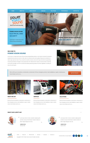 Diseño Web por pb para este proyecto | Diseño: #6094039