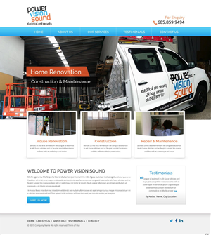 Web Design par pb pour ce projet | Design #6094049