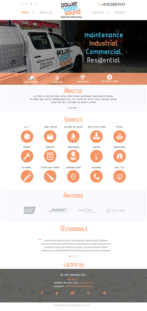 Web Design par Behriatech pour ce projet | Design #6059382