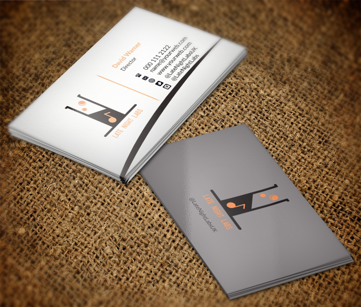 Business Card Design by AFHUN for Lunakidz music | Design #6046751