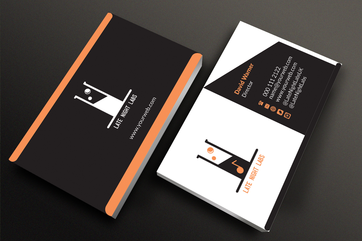 Visitenkarten-Design von AFHUN für Lunakidz music | Design #6046752
