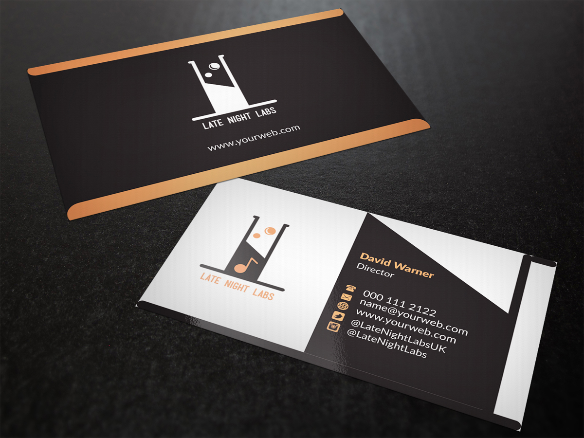 Business Card Design by AFHUN for Lunakidz music | Design #6046791