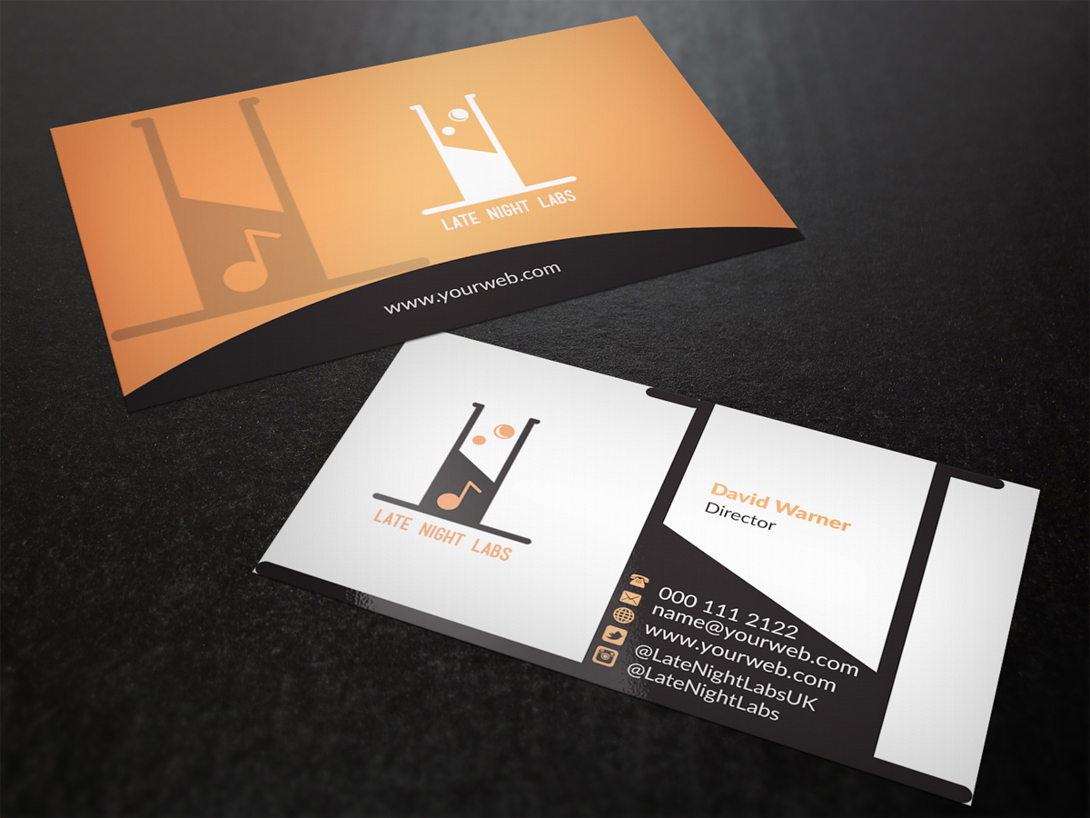 Business Card Design by AFHUN for Lunakidz music | Design #6046794