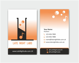 Visitenkarten-Design von IneseRo für Lunakidz music | Design #6039461
