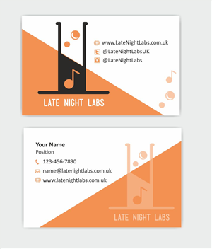 Visitenkarten-Design von IneseRo für Lunakidz music | Design: #6039590